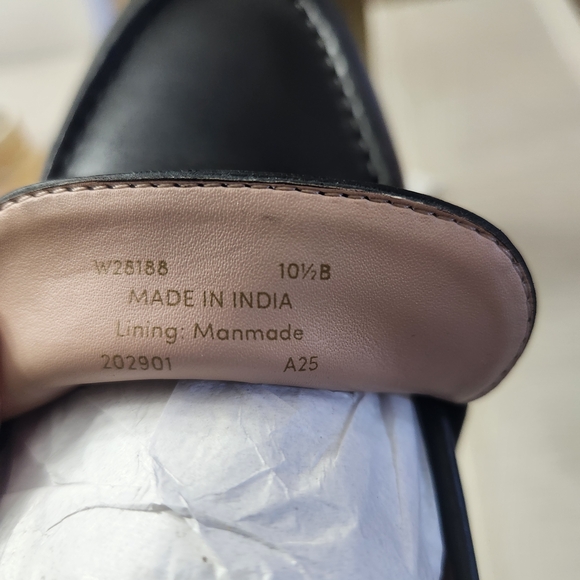 Women's Cole Haan Black Leather Slip-On Loafers 10.5 B. - new - Picture 2 of 8